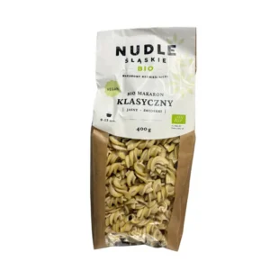 BIO Makaron klasyczny jasny świderki