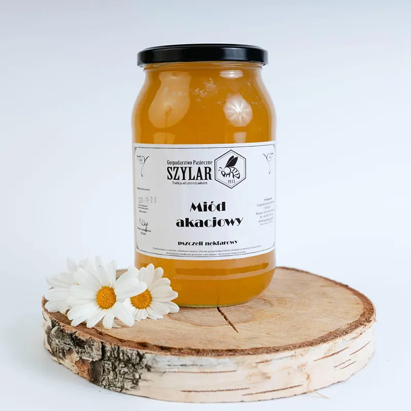 Miód akacjowy 0,9 L