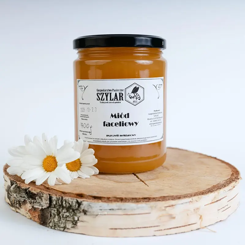 Miód faceliowy 0,7 L