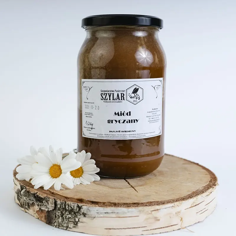Miód gryczany 0,9 L