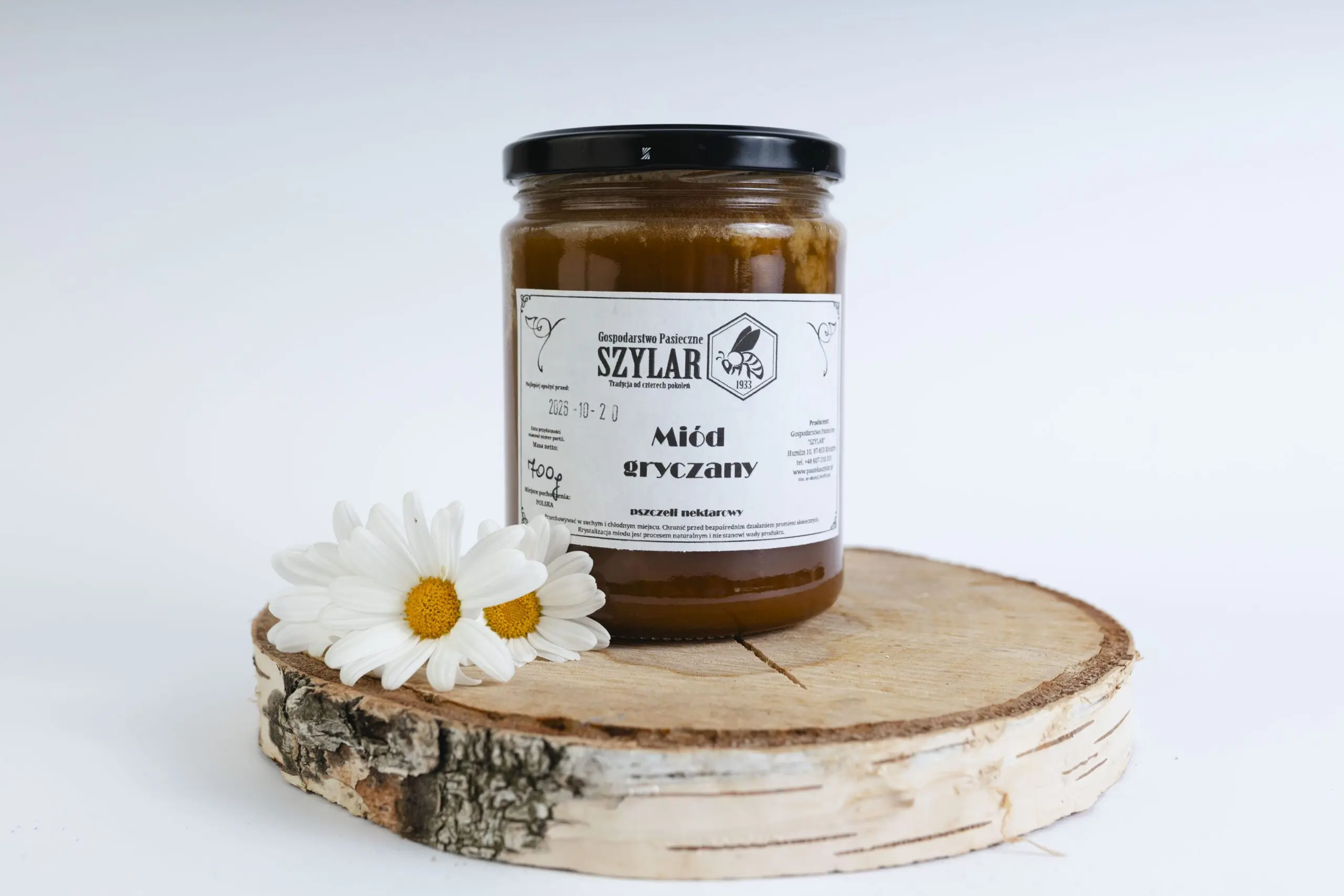 Miód gryczany 0,7 L