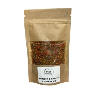 Pomidor z bazylią i czosnkiem